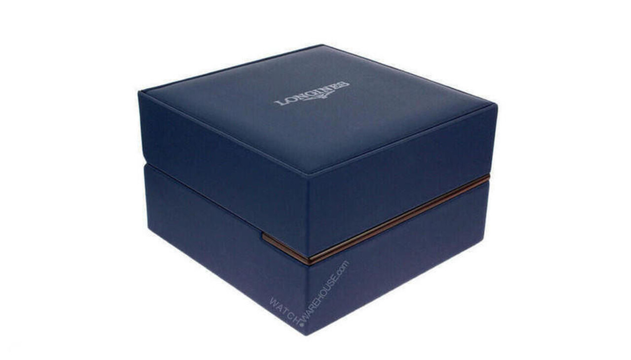 Pre-owned Longines Hydroconquest Quartz 41mm Blue Dial Ss Men's Watch L3.740.3.98.7