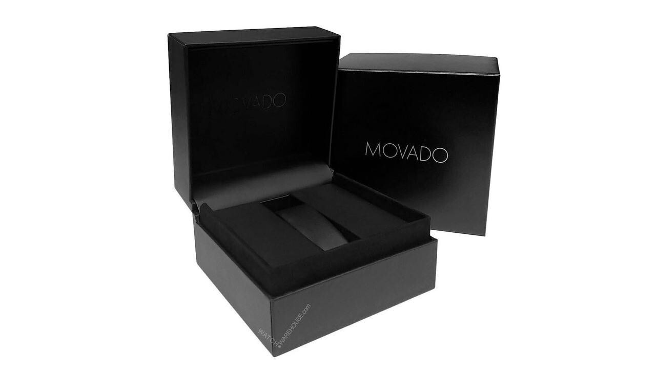 Pre-owned Movado Vizio Sport 24mm Stainless Steel Wht Dial Women's Watch 1604448