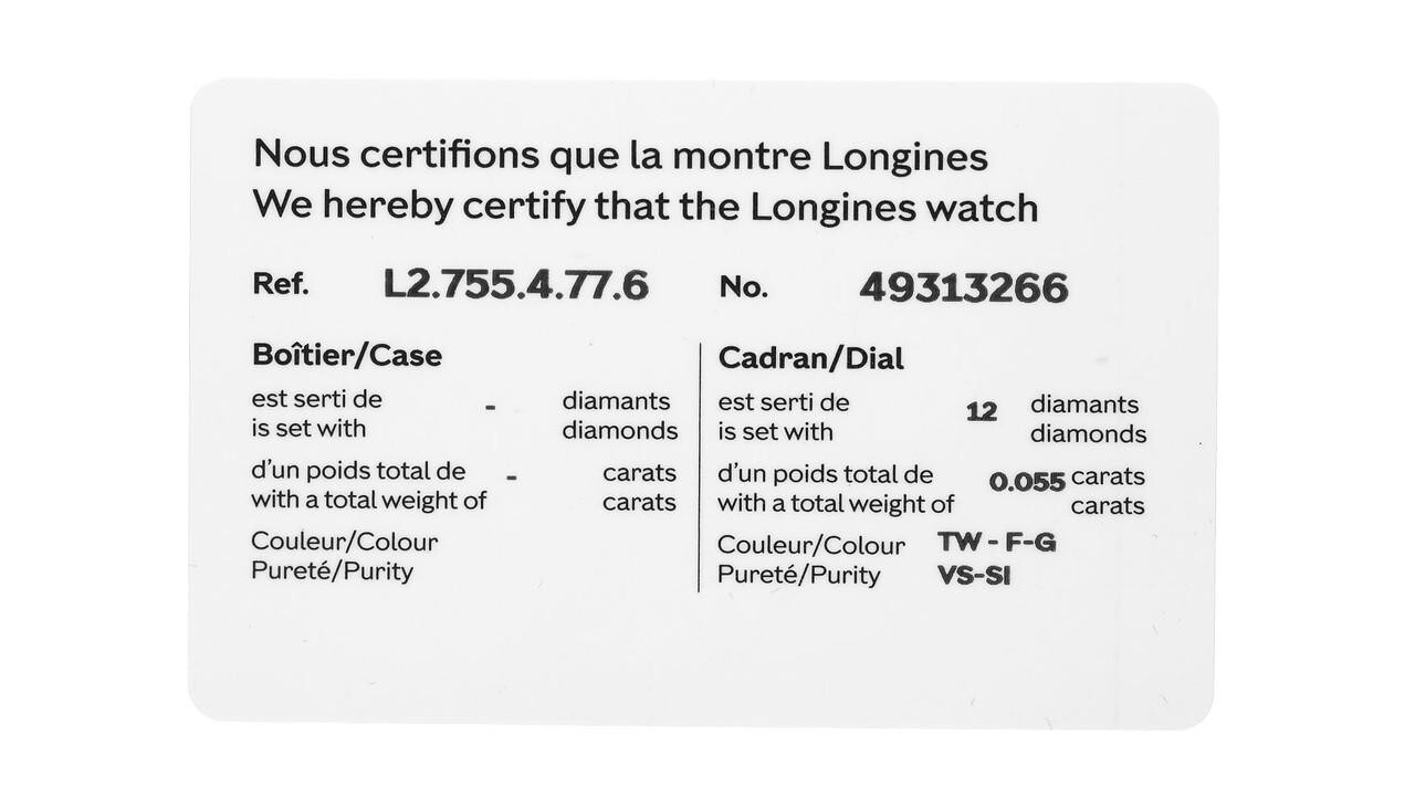 Pre-owned Longines Master Collection Automatic 38.5mm Men's Watch L2.755.4.77.6 -