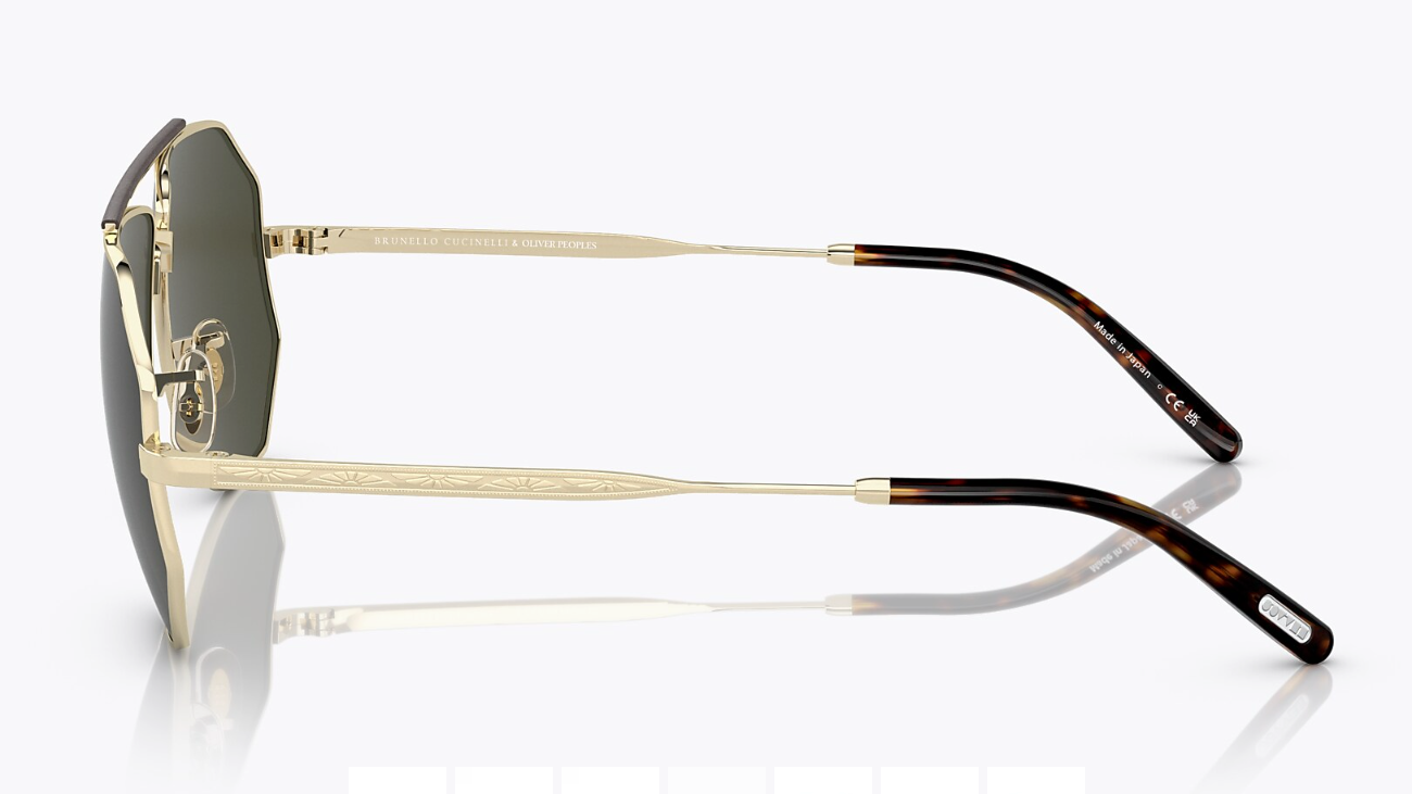 Pre-owned Oliver Peoples Brunello Cucinelli Collection Moraldo 59mm Sun In G-15 Msrp$799