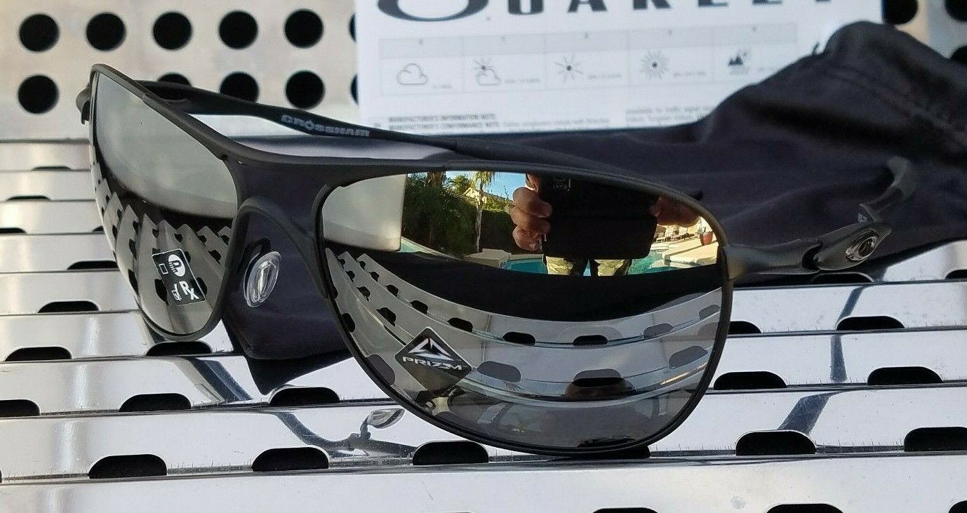 New Oakley CROSSHAIR Aviator Sunglasses 4060-2361 Matte New Oakley CROSSHAIR Aviator Sunglasses 4060-2361 Matte