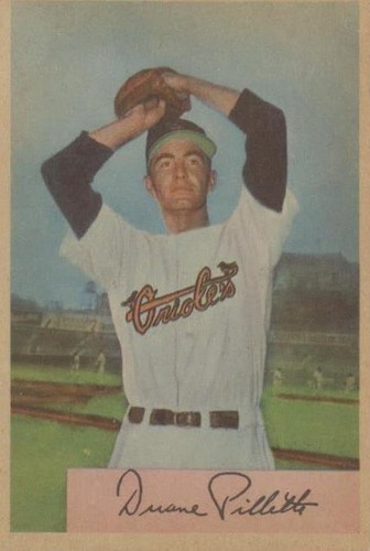 1954 Bowman - Duane Pillette #133