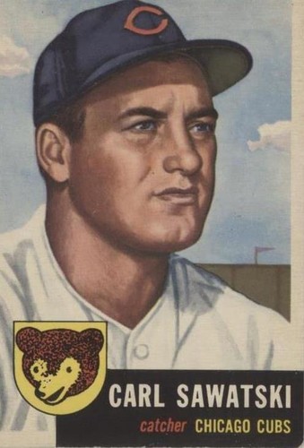 1953 Topps - Carl Sawatski #202