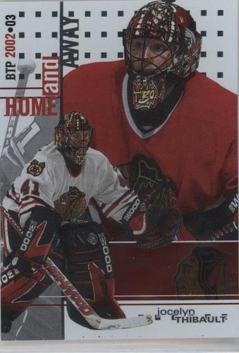 2002-03 In the Game Be A Player Between the Pipes - Jocelyn Thibault #127