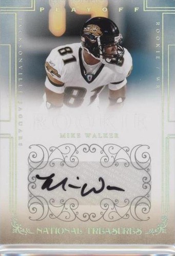2007 Playoff National Treasures Mike Sims-Walker #159