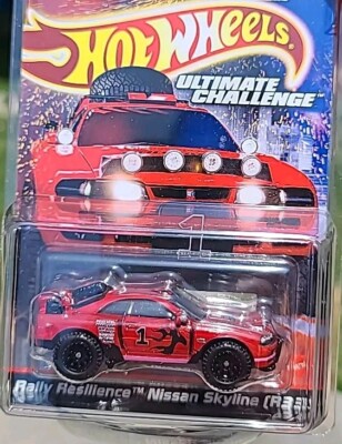 Hot Wheels Red RLC Ultimate Challenge Skyline R-33 Real Riders  