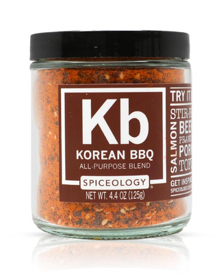 Spiceology - Korean BBQ All-Purpose Spice Rub - 2 Pack of 4.4 Oz Jars
