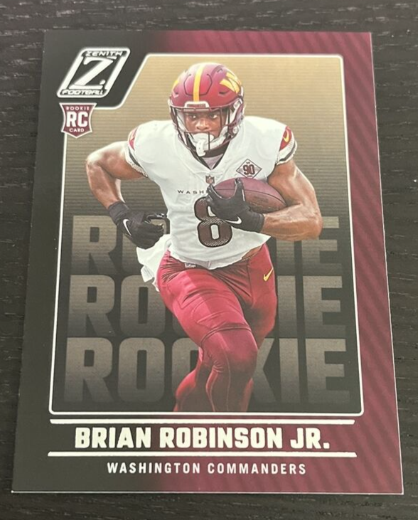 Y☆203 ぶるー 2022 Panini Zenith - #127 -Brian Robinson Jr. -Washington