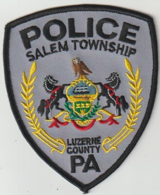 Salem Township Luzerne County PA obsolete patch shipped from Australia