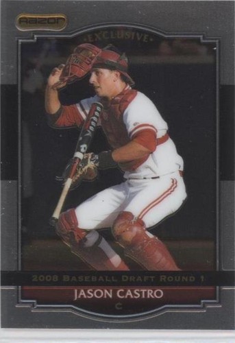 2008 Razor Signature Series Metal - Jason Castro #BA-JC