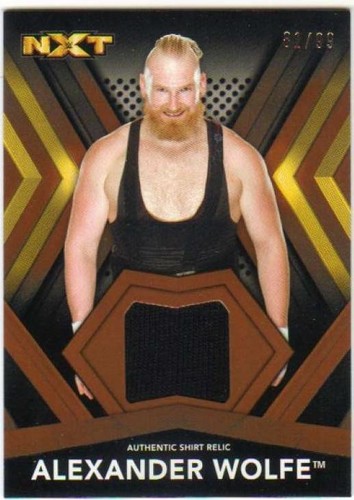 2017 Topps WWE NXT - Alexander Wolfe #SR-AW