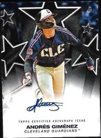 2025 Topps Series 1 - Andres Gimenez #BSA-AG