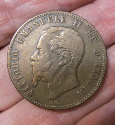 Vatican Coins Paper Money 10 Centesimi 1866 Vatican
