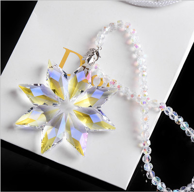 2020 Crystal Meteor Hammer Star Ornament Christmas Collectible Hanging Pendants