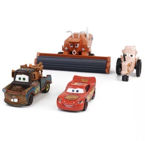 S Tow Mater Frank Tractor Mcqueen 1:55 Diecast Toys Car New Us