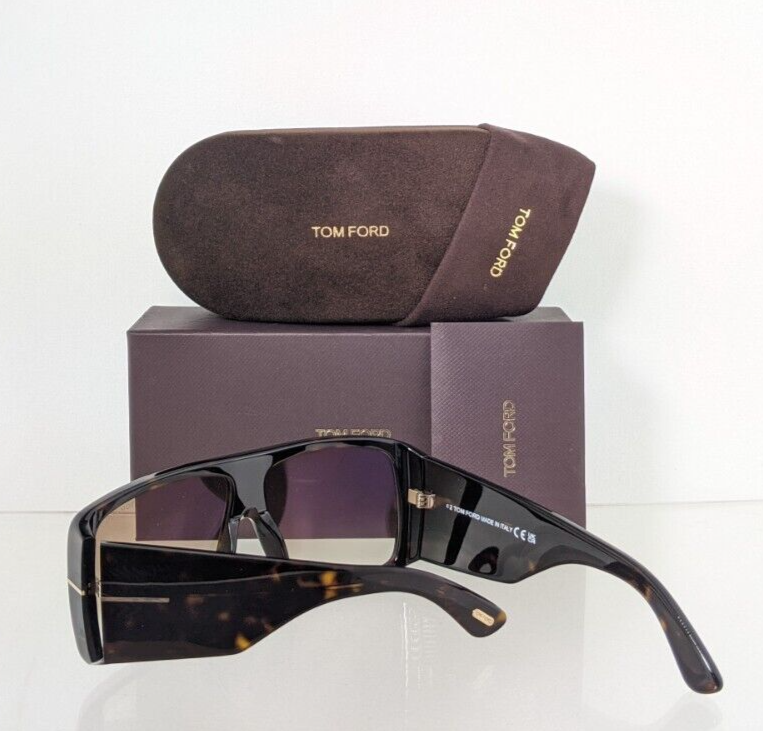 Pre-owned Tom Ford Brand Authentic  Sunglasses Ft Tf 1036 52f Raven 52f Tf1036 60mm In Brown