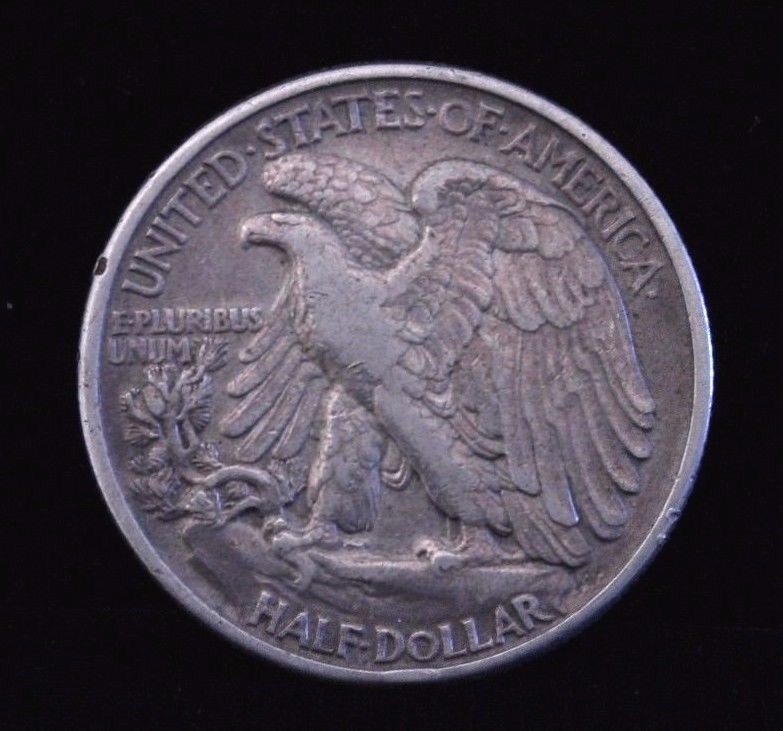 1943 50c Walking Liberty Silver Half Dollar 90% Type