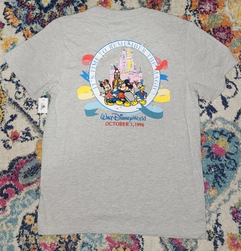 Walt Disney World 25 YEARS ポロシャツ グレー Walt Disney World Sz XXL 25 Years Embroidered Grey Red