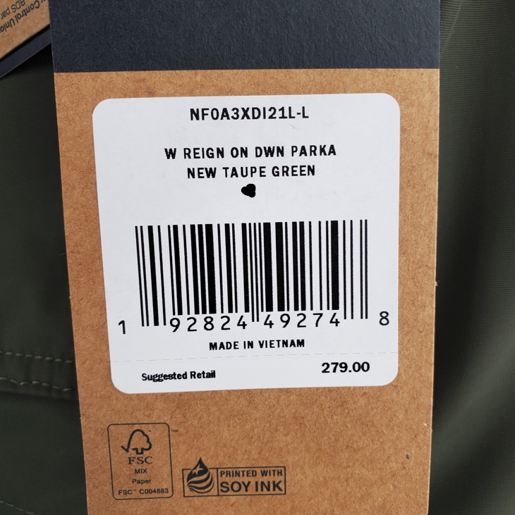 Pre-owned The North Face North Face 550 Womens Size Medium Down Filled Waterproof Jacket $279 Hooded In Green