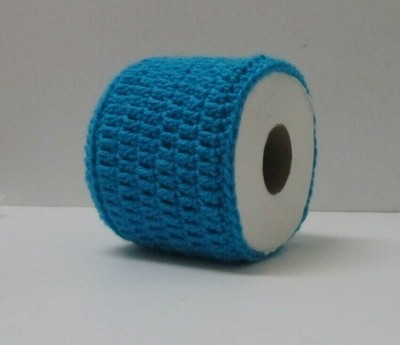 Toilet Paper Storage Cover Double Roll~Aqua~