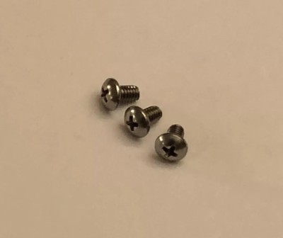 Pocket Clip Screws For Spyderco Stainless Steel Delica ll Early AUS-6 Model