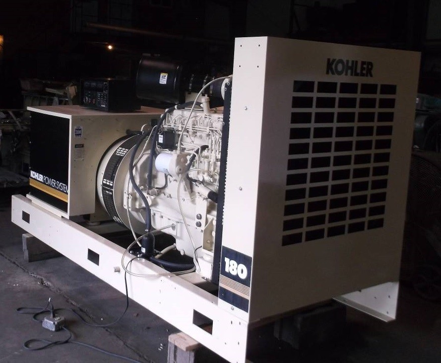 Kohler 180 KW Diesel Generator Set w/1428 Hours