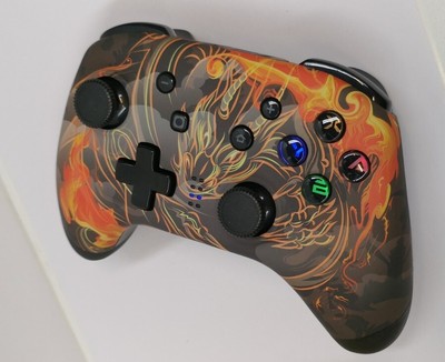 Easysmx Wireless Controller ESM-9124 . Multi Blend Color. Rechargeable Gamepad 