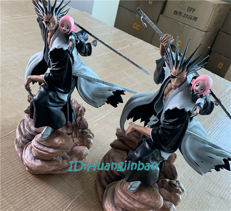 Bleach zaraki kenpachi Resin Figure Model Painted Replica Custom-made