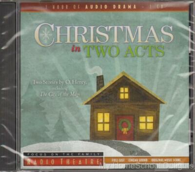 NEW Christmas in Two Acts:  2 Stories by O Henry Audio CD Focus on the Family