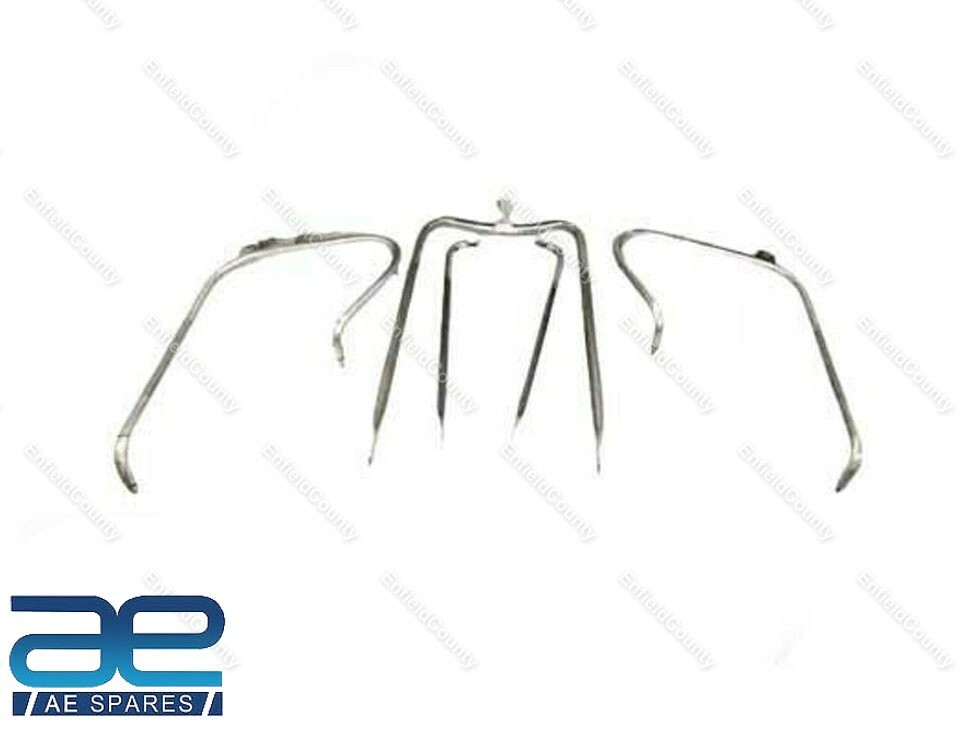 For Norton Dominator Model 7 Front & Rear Mudguard Complete Stay Kit 1950' 