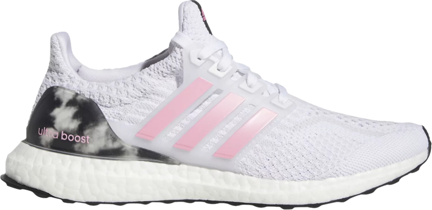 

Adidas WMNS UltraBoost 5.0 White Dash Grey Pink Black Туфли HP2479 Женские 7.5, Черный, adidas UltraBoost 5.0