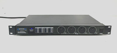 Technical Pro WM1401 ~ VHF Four Channel Wireless Microphone System ~ NO MIC