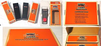 Lionel 6-12969 Trainmaster Command Center Cab-1 Remote Powermaster x2 Set O/Box