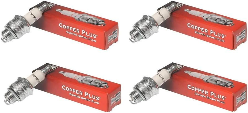Spark Plugs Pack of 4 QC12YC for Briggs Stratton Lawn Mower Engine Tractor