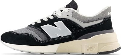 [U997RHC] New Balance 997 Men's Black Grey Sneakers *NEW*