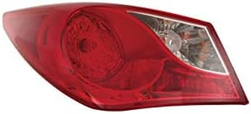Driver Side Outer Tail Light for 2011-2014 Hyundai Sonata | No Hybrid Models