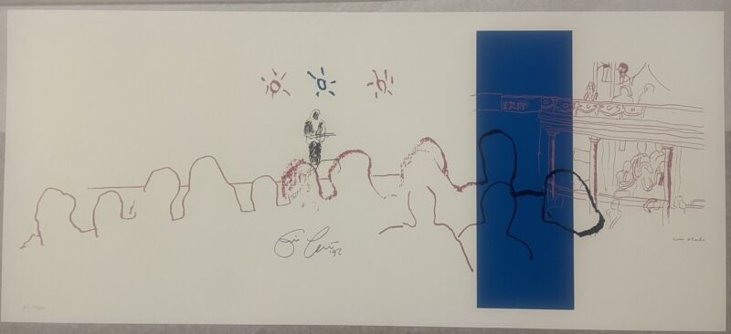 ERIC CLAPTON  - Signed / Autographed ‘24 Nights’ Promo Lithograph #17/40