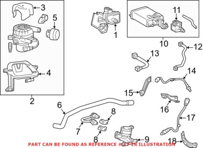 Genuine OEM Rear Oxygen Sensor for Toyota 8946504460 | eBay