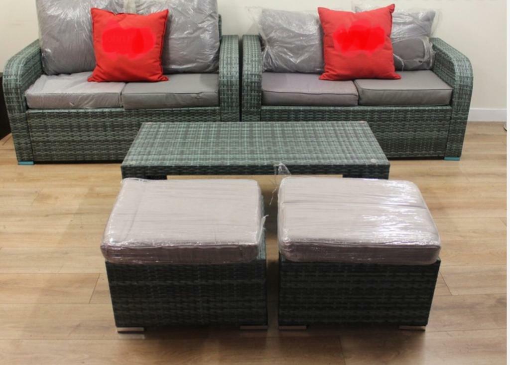 5 Piece Rattan Garden Conservatory Furniture | in Cumbernauld, Glasgow