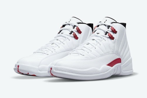 Nike Air Jordan 12 Retro 'Twist' White Red Mens Size US 8