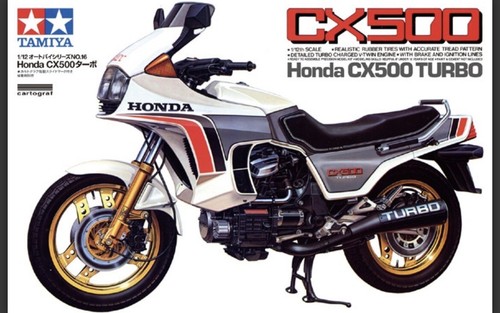 ダイヤペット 1/17 HONDA CX500 TURBO(当時物希少品) Tamiya 1:12 Motorcycle Series No.16 Honda CX500 Turbo