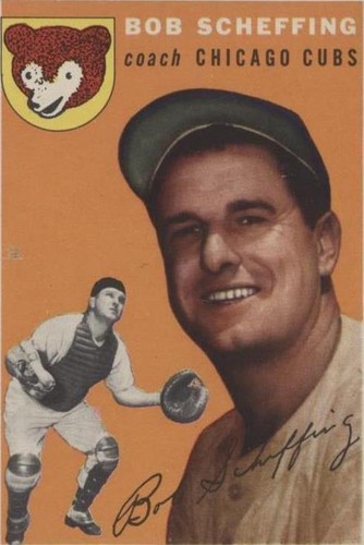 1954 Topps - Bob Scheffing #76