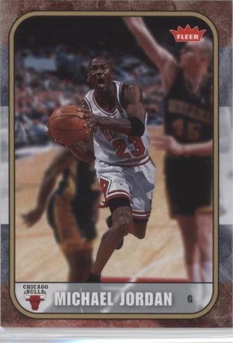 2007-08 Fleer Michael Jordan - Michael Jordan #82