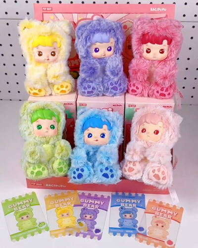 POP MART HACIPUPU Gummy Bear Series-Vinyl Plush Pendant
