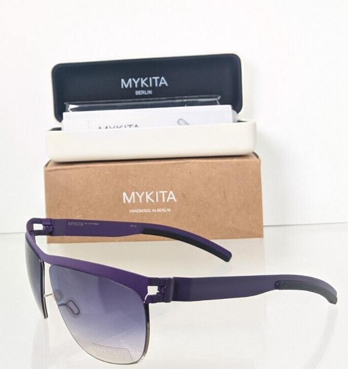 Pre-owned Mykita Brand Authentic  Sunglasses Xenia Col. 107 62mm Frame In Brown
