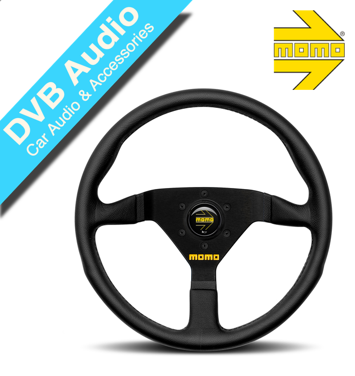 パーツ momo mod.78 320mm Momo MOD78 320mm Leather Steering Wheel · Hybrid Racing