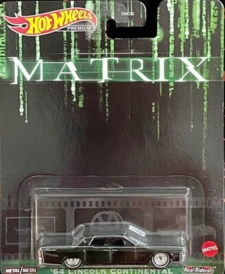 Hot Wheels  2022 Premium Retro Entertainment ''Matrix'' '64 Lincoln Continental