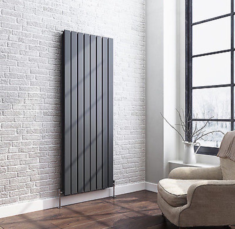Vertical double radiator anthrocite grey, 1600mm x 608mm in Enfield, London Gumtree