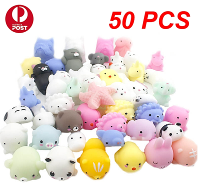 10 PCS Cute Mini Squishy Toy Mixed Anti-Stress Soft Squishies Random Pack  Gift