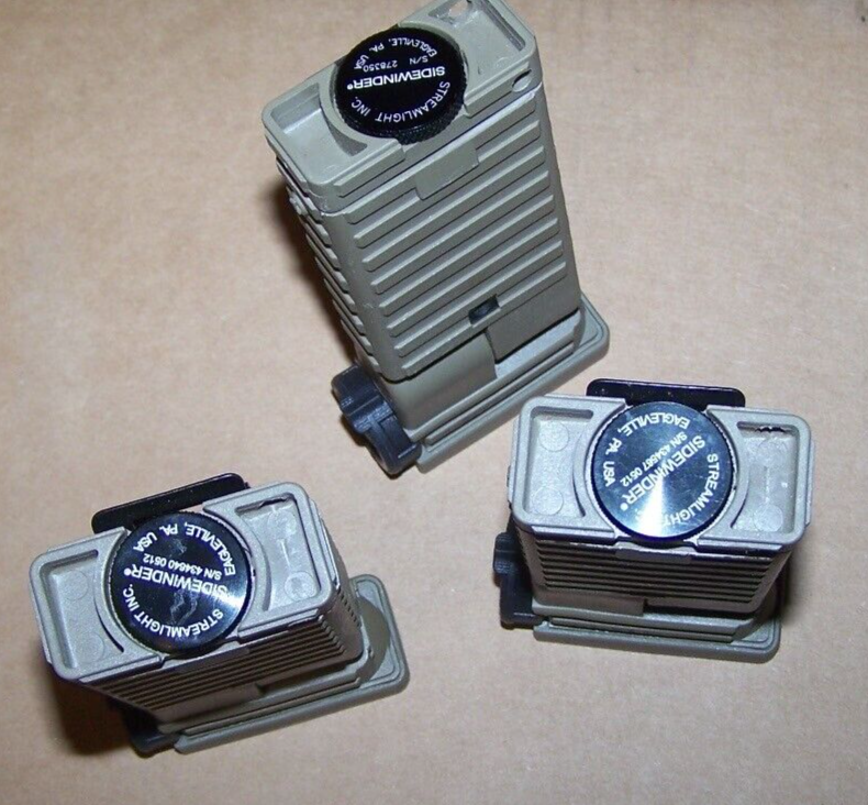 Military Streamlight Sidewinder Flashlight 14032 Tactical Coyote Made USA